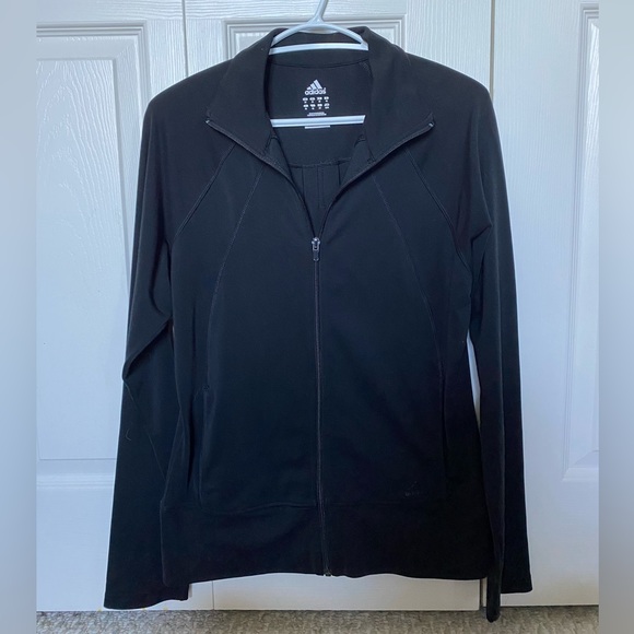 Black Adidas Zip-Up - Picture 1 of 5